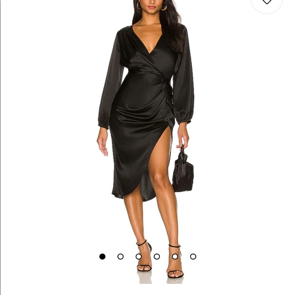 Beautiful Amanda Uprichard Roma dress in black. Size medium. NWT.